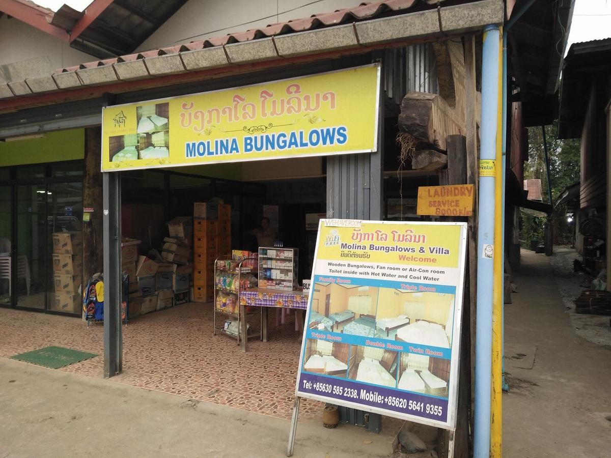 Molina Bungalows Vang Vieng Exterior foto